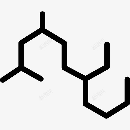 六角形分子形状图标svg_新图网 https://ixintu.com 六角形 分子 形状 结构