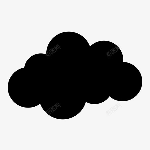 云天气要素天气状况图标svg_新图网 https://ixintu.com 云 天气状况 天气要素 季节 温度 雨云 预报