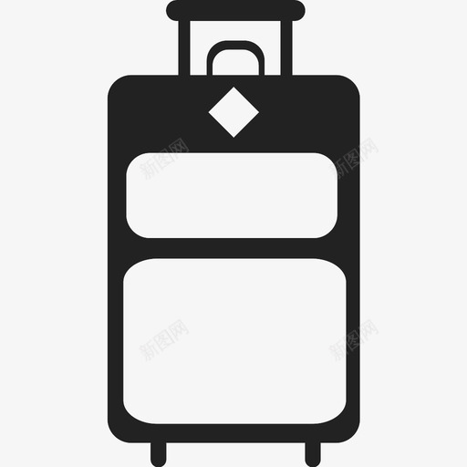 行李袋子行李架图标svg_新图网 https://ixintu.com 手提包 手提箱 旅行者 行李 行李架 行李袋 袋子