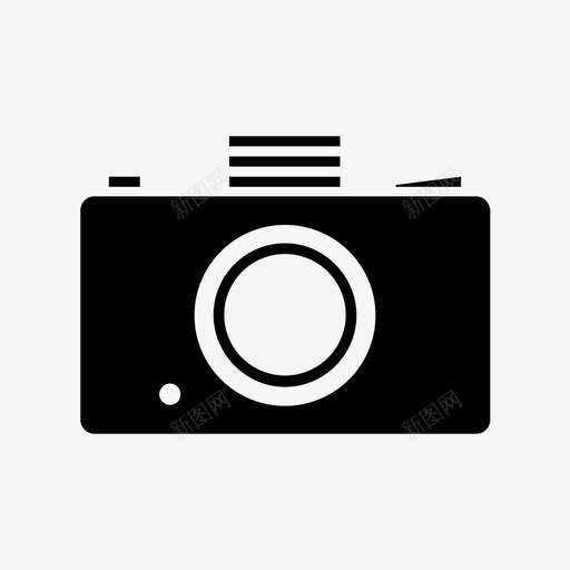 照相机单反相机拍摄图标svg_新图网 https://ixintu.com 单反相机 图片 拍摄 摄影师 摄影设备 照相机 胶卷
