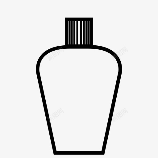 flacon化妆品香水图标svg_新图网 https://ixintu.com flacon 化妆品 奢侈品 容器 浴室 玻璃 瓶子 香水