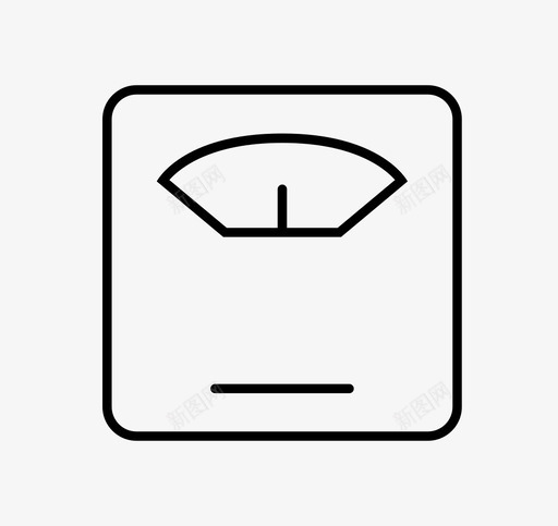 体重秤体重减轻超重图标svg_新图网 https://ixintu.com 体重减轻 体重秤 公斤 质量 超重 轻 重