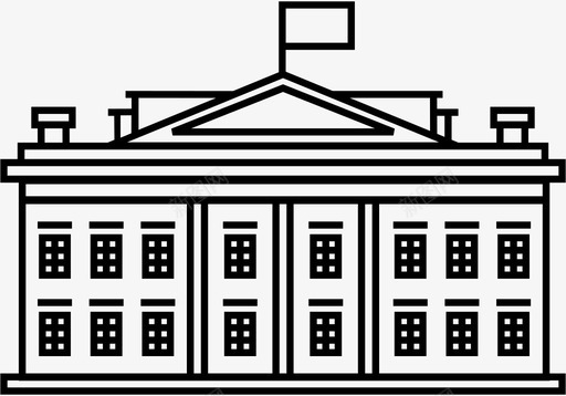 宫殿大学办公室图标svg_新图网 https://ixintu.com 办公室 博物馆 大厅 大厦 大学 学院 宫殿 庄园 建筑线 政府 教育 旗帜