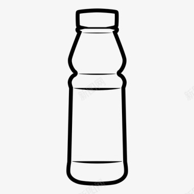 瓶子再利用减少图标图标