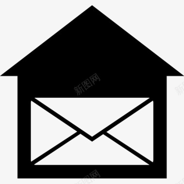 邮局信封信件图标图标