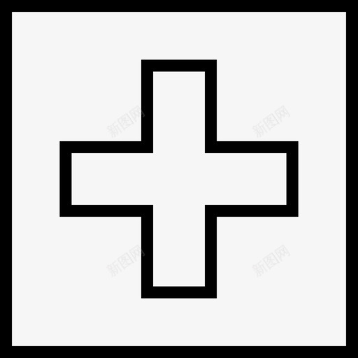 瑞士国家十字架图标svg_新图网 https://ixintu.com 世界 十字架 国家 国旗 斯堪的纳维亚 方旗 欧洲 瑞士