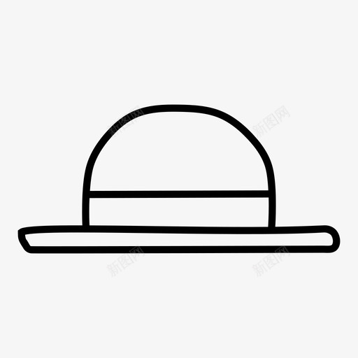 帽子冬季穿戴图标svg_新图网 https://ixintu.com 保暖 冬季 头套 帽子 帽檐 德比 时尚 款式 穿戴 衣服和衣服涂鸦 配件