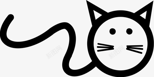 猫玩具咕噜咕噜声玩具图标图标