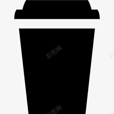 咖啡杯茶外卖图标图标
