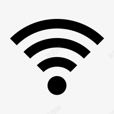 wi-fi互联网信号图标图标