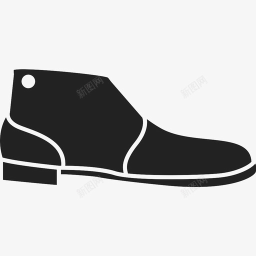 鞋靴子夹板图标svg_新图网 https://ixintu.com 休闲鞋 夹板 时装 木屐 运动鞋 靴子 鞋 鞋类