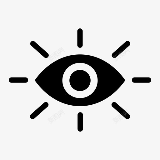 清醒头脑智慧图标svg_新图网 https://ixintu.com 人类 光明 头脑 思想 智慧 清醒 眼睛 觉醒