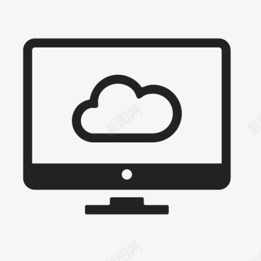 云存储访问计算机图标图标
