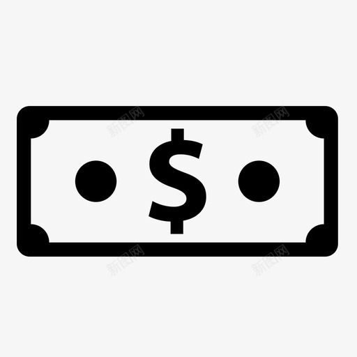 货币购买美元图标svg_新图网 https://ixintu.com 业务 价值 美元 货币 购买 钞票 银行业务