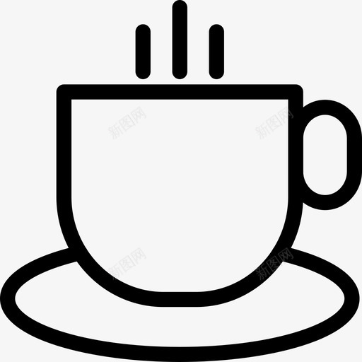 杯子和碟子茶杯杯子图标svg_新图网 https://ixintu.com 咖啡杯 杯子 杯子和碟子 热咖啡 热咖啡杯 热茶 热茶杯 热饮 茶杯