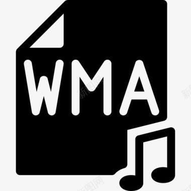 wma文件音频格式图标图标