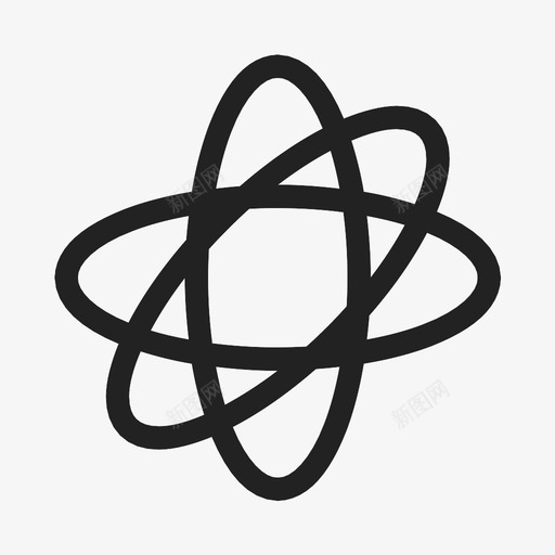 原子核科学图标svg_新图网 https://ixintu.com 原子 核 科学