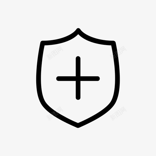 添加保护安全密码图标svg_新图网 https://ixintu.com 创建 安全 安全防护 密码 新建 添加保护 身份验证 防御