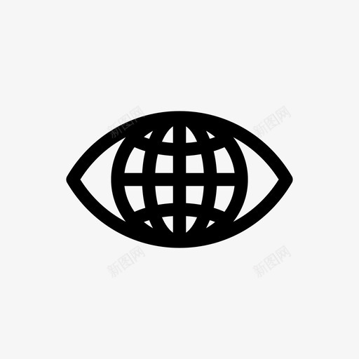 全球监视预防安全图标svg_新图网 https://ixintu.com 全球监视 全看见 地理视觉 安全 安全摄像头 查看 监视 窥探 间谍 预防