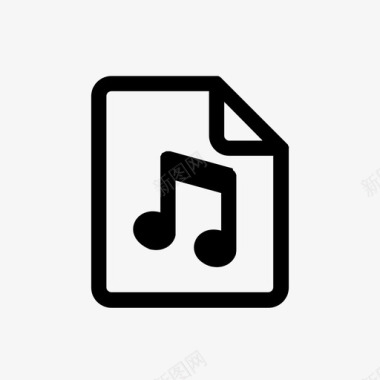 音频文件文件类型歌曲图标图标
