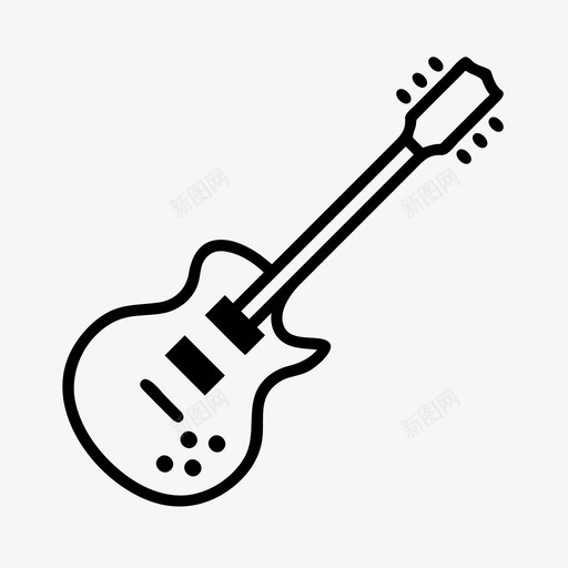 电吉他乐队吉布森图标svg_新图网 https://ixintu.com 乐器 乐队 吉布森 演奏 电吉他 音乐