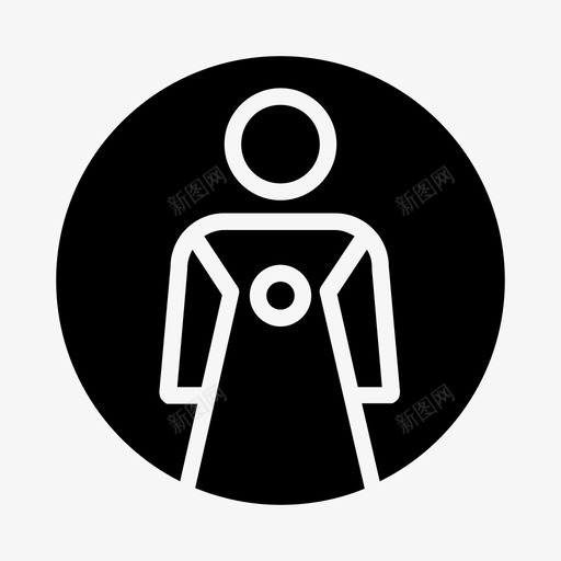 女性洗手间符号图标svg_新图网 https://ixintu.com 人 头像 女孩 女性 性别 性别标志 标志 洗手间 洗手间标志 浴室标志 符号