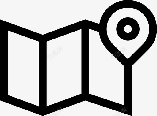 地图标记导航svg_新图网 https://ixintu.com 地图 定位 定位地图 定位标记 导航 旅游工具包 标记 精确定位 路径