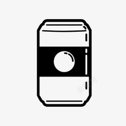 啤酒拉罐饮料易拉罐汽水罐果汁图标高清图片
