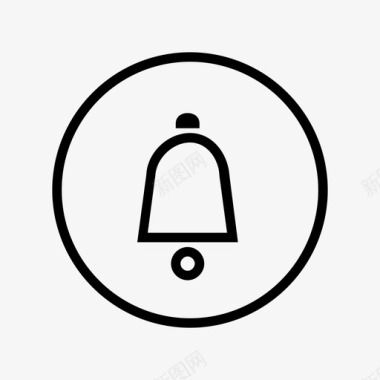 铃声警笛信号图标图标