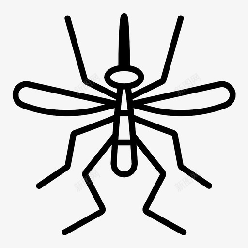 蚊子叮咬吸血图标svg_新图网 https://ixintu.com 叮咬 吸血 昆虫 疟疾 臭虫 蚊子 蚊虫 蠓