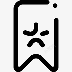 收藏意义书签保存提醒图标高清图片
