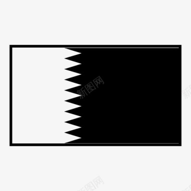卡塔尔亚洲国家图标图标