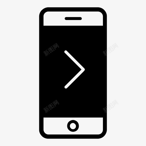智能手机右导航图标svg_新图网 https://ixintu.com iphone 右 导航 手机 方向 智能手机 真棒的智能手机黑暗版 设备 通讯