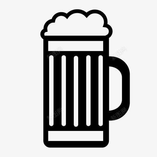 啤酒泡沫饮料图标svg_新图网 https://ixintu.com 啤酒 啤酒杯 啤酒泡沫 泡沫 酒吧 酒精 饮料