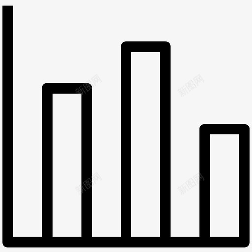 条形图信息图折线图图标svg_新图网 https://ixintu.com 信息图 分析图 折线图 报告 条形图 统计 趋势