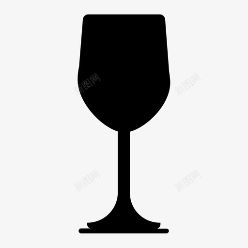 高脚杯圣杯杯子图标svg_新图网 https://ixintu.com 圣杯 杯子 玻璃杯 葡萄酒 酒杯 高脚杯