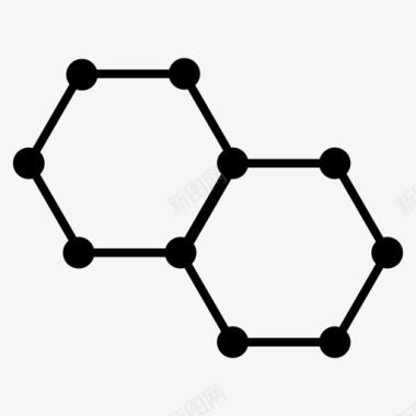 分子化合物化学图标图标