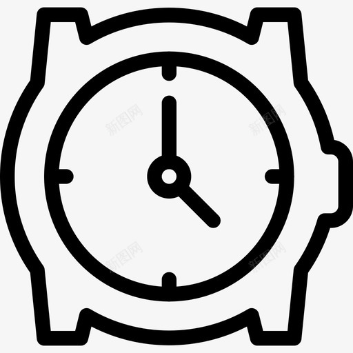 表盘水晶显示屏图标svg_新图网 https://ixintu.com 指针 数字 时间 时间线图标 显示屏 水晶 腕表 表盘 计时器