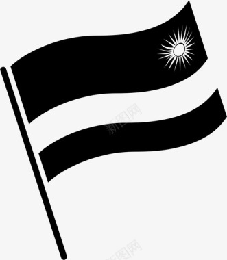 卢旺达国旗代表国家符号图标图标
