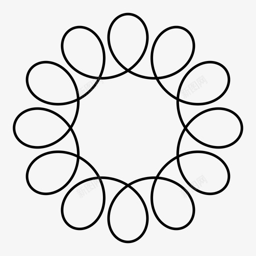 螺旋形如图对称图标svg_新图网 https://ixintu.com 几何 喜欢绘画 如图 对称 小尺寸 螺旋形 装饰性 重复 重复图案