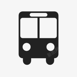 乘坐公共汽车公共汽车交通方式汽车图标高清图片