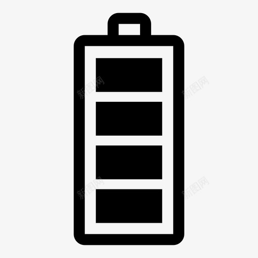 电池充电电量图标svg_新图网 https://ixintu.com 充电 图标 手机 电池 电量 能量