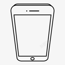 手机透视iphone电话技术图标高清图片
