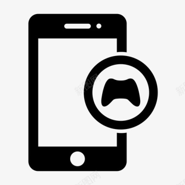 手机游戏手机智能手机图标图标