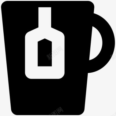 茶杯咖啡馆饮料图标图标