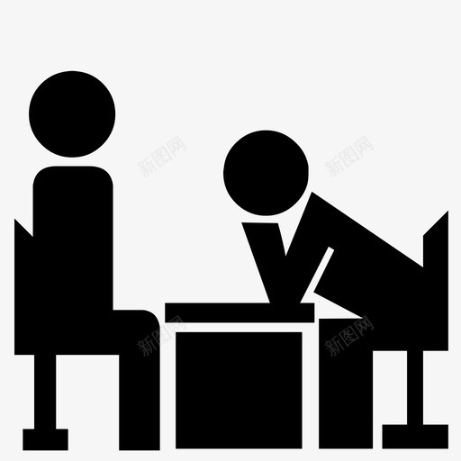 面试薪资问题图标svg_新图网 https://ixintu.com 公司 公司角 办公室 就业 求职 答案 职责 薪资 问题 面试