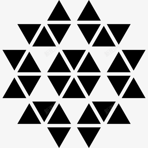 多边形装饰形状图标svg_新图网 https://ixintu.com 多边形装饰 形状