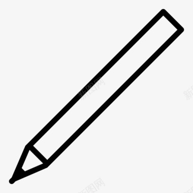 铅笔墨水刻字图标图标