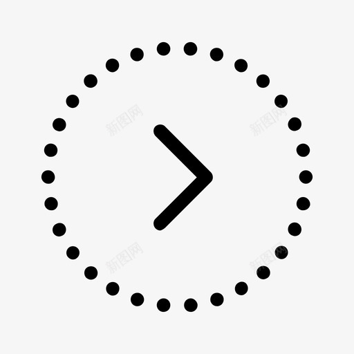 下一步箭头按钮图标svg_新图网 https://ixintu.com 下一步 前进 右 按钮 方向 简单轮廓 箭头 继续