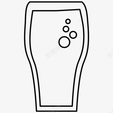 啤酒泡图标图标